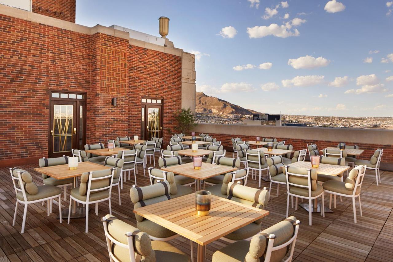 The Plaza Hotel Pioneer Park El Paso Eksteriør bilde The rooftop bar at the Hotel